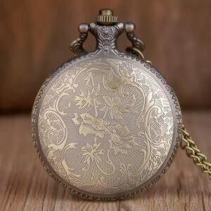 Star Trek Pocket watch Steampunk Trekkie Valentine Birthday Anniversary Gold NEW